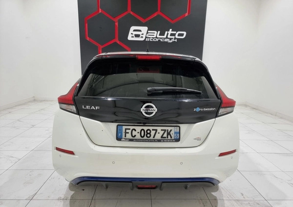 Nissan Leaf cena 72700 przebieg: 72000, rok produkcji 2019 z Wyśmierzyce małe 596